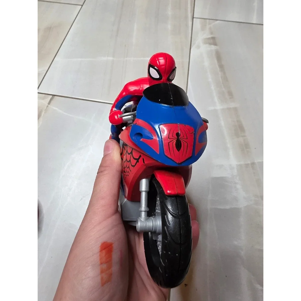 Marvel Spider-Man Motorcycle Toy Red Blue Bike 1616‎ Holdings ET-0204 2020